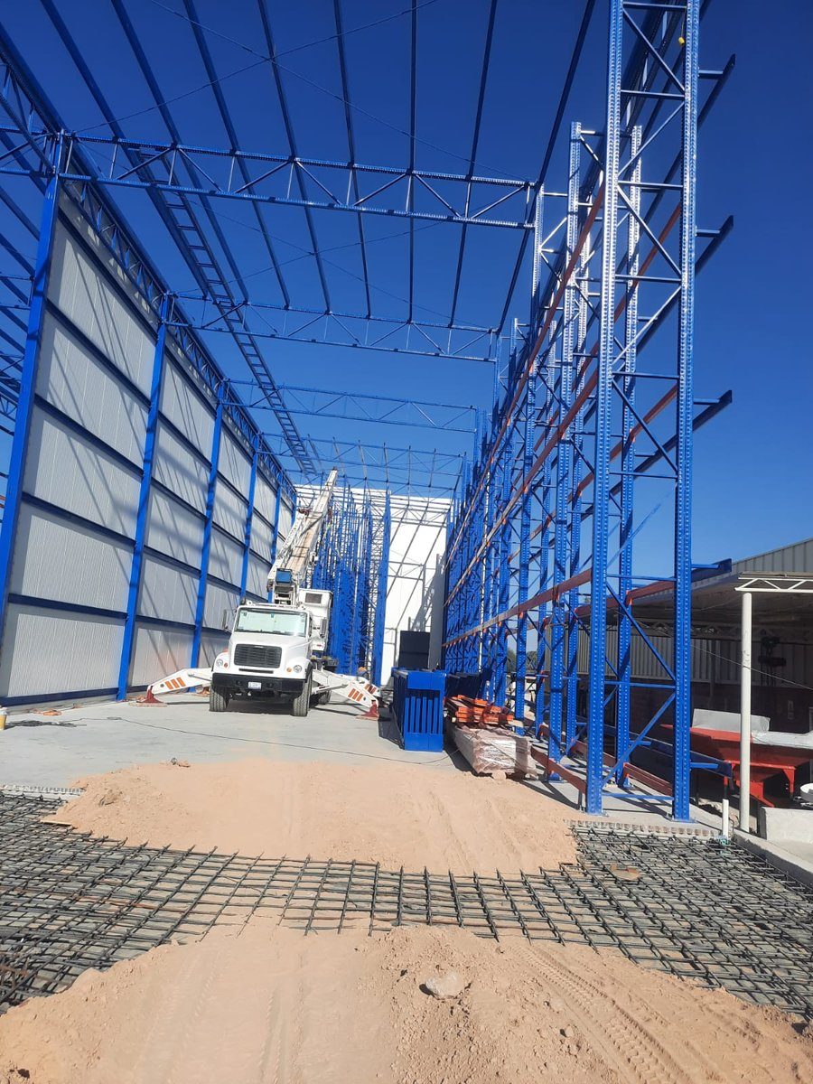 Fabricación de estructura de acero